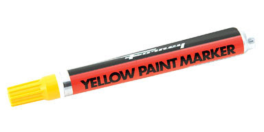 YELLOW PAINT MARKER