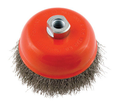 5"X5/8" Crimped Cup Brush