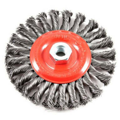 6" Knotted Wire Wheel Brush