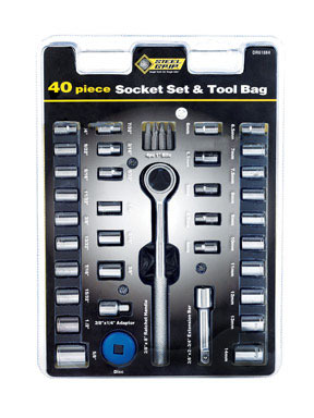 SOCKET SET 40 PC SG