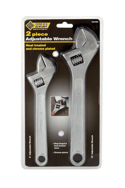 ADJ WRENCH SET 2 PC SG