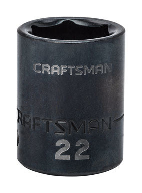 CM SCKT IMP 1/2DR 22MM