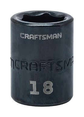CM SCKT IMP 1/2DR 18MM