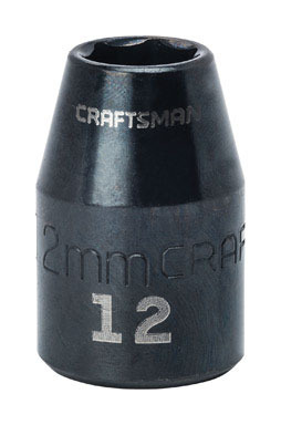 CM SCKT IMP 1/2DR 12MM