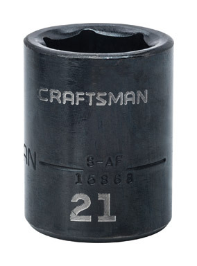 CM SCKT IMP 1/2DR 21MM