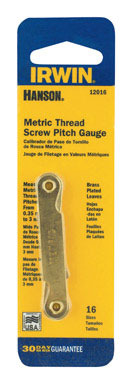 Metric Thread Pitch Gauge