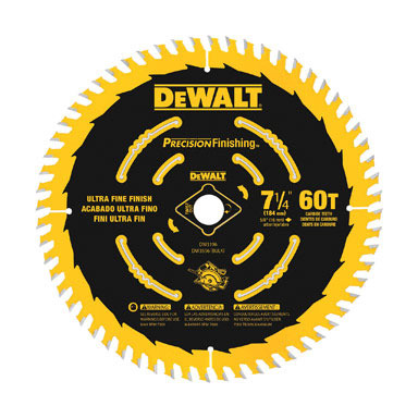 Disco Sierra 7-1/4" 60t Dewalt