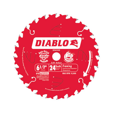 Diablo 6-1/2" 24T Framing Blade