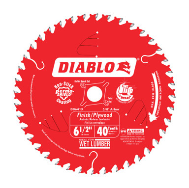 Diablo 6-1/2" 40T Finish Blade