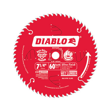 Diablo 7-1/4" 60T Saw Blade