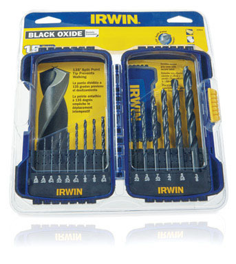 DRILL BIT SET BLKOX 15PC