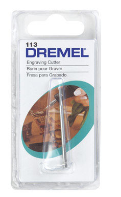 Dremel 1/16 in. S X 1.5 in. L High Speed Steel Engraving Cutter 1 pk