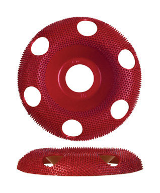 ROUND MEDIUM RED HOLEY GALAHAD