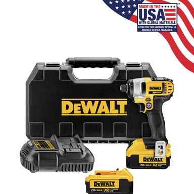 IMPACT DRIVER 20V 1/4"