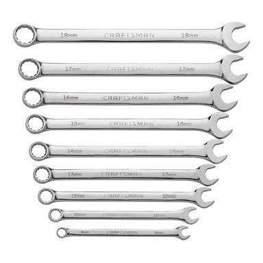 CM COMB WRENCHES MET 9PC
