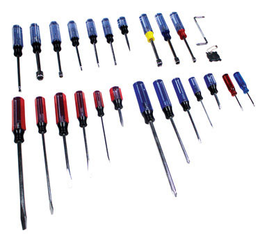 SCREWDRIVER SET 25PC