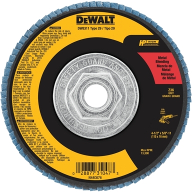 FLAP DISC 4-1/2" 36GRIT