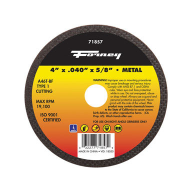 4"X.040" Metal Cut-Off Wheel