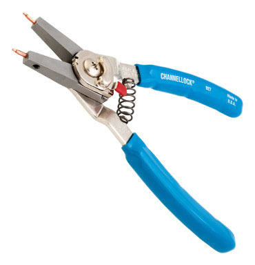 Channellock 8 in. Alloy Steel Retaining Ring Pliers