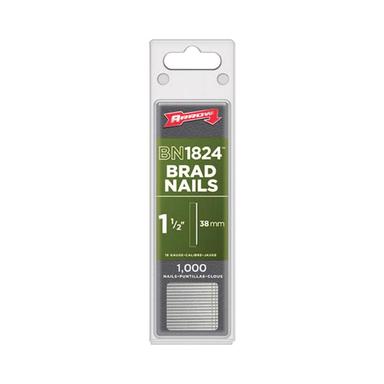 1000PK 1-1/2" 18GA Brad Nails