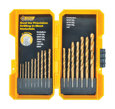 DRILL BIT SET 17PC