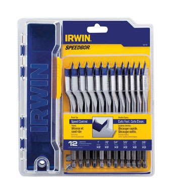 SPDBOR SPADE BITS 12PC