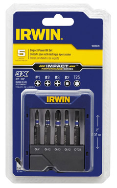 IMPACT PWR BIT SET 5PC