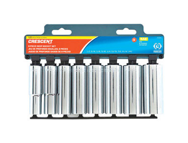 SCKT 8PC 1/2" DR SAE DP