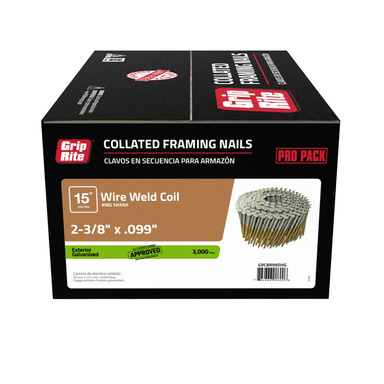 COIL NAIL 2-3/8" BX3000