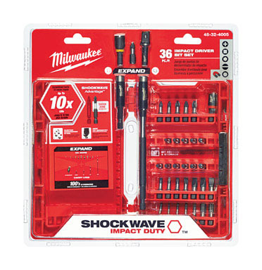 IMPACT BIT SHOCKWAVE36PC