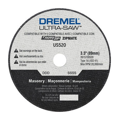 Drm 3-1/2" Masonry Cutting Wheel