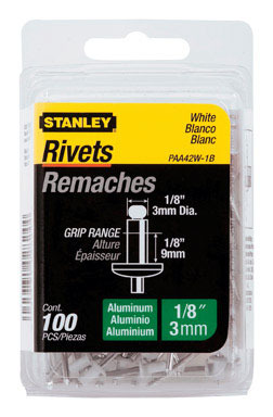 RVT AL 1/8"X1/8" 100PK