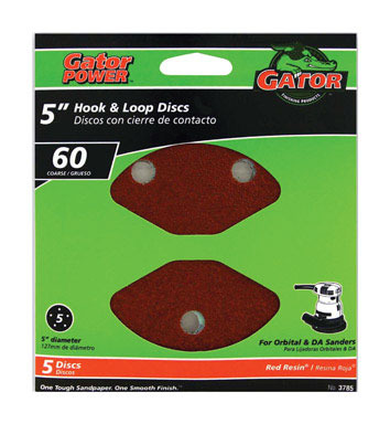 5pk 60grit Sand Disc