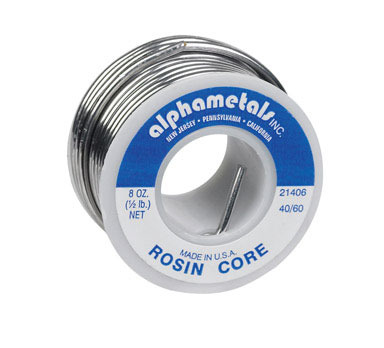 SOLDER 40/60ROSIN 8OZ