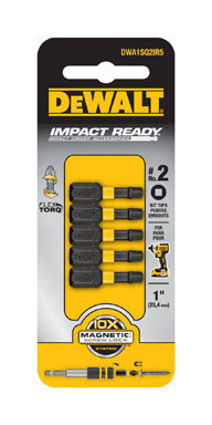 IMPACT DRVR BIT#2X1" 5PC