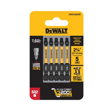 IMPACT DRVR BIT#2X2" 5PC