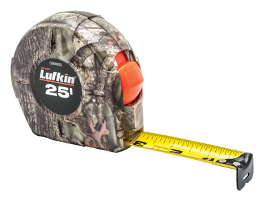 TAPE MEASURE 1"X25' CAMO