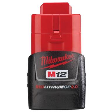M12 Red Lith Battery 2ah
