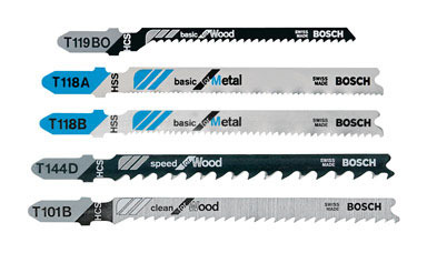 Bosch 5PC Asst Jig Saw Blade Set