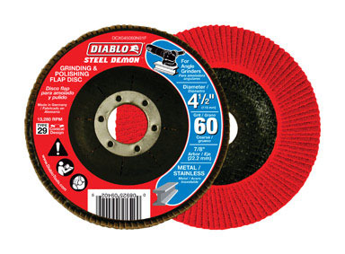 4-1/2 STEELL DMN FLAP DISC 60