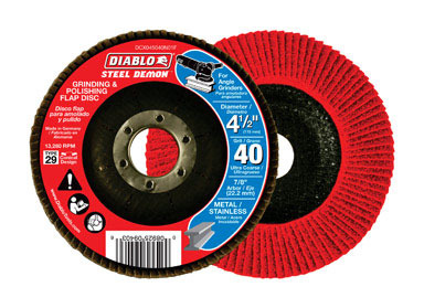 4 1/2" X 7/8"FLAP DISC 40G WHEEL