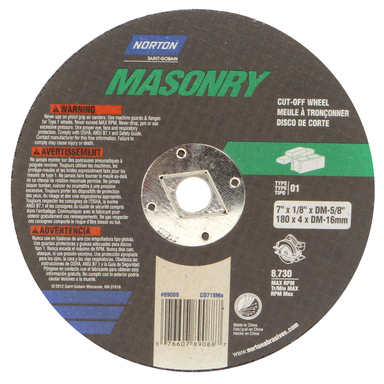 MASONRY CUT WHL 7X1/8