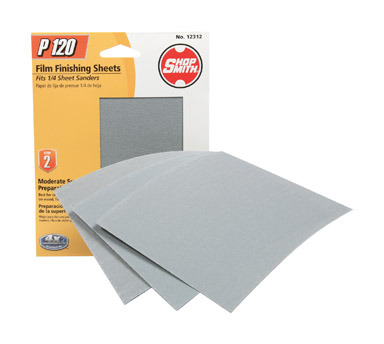 SANDPAPR 5.5X4.5 120G5PK