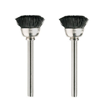 BRISTLE BRSH NYL 1/2"2PK