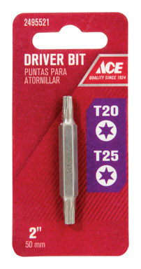 Ace Insert Bit Torx T20/t25 2"