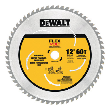 MITER SAW BLADE 12" 60T