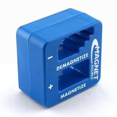 Magnet Source 2 in. L X 2 in. W Blue Ceramic Magnetizer 1 pc