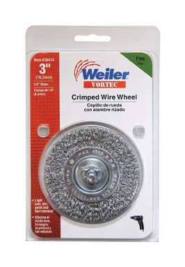 FINE CRIMP WIRE WHEEL 3"