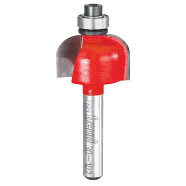 1/4" RADIUS COVE ROUTER BIT W/ 1