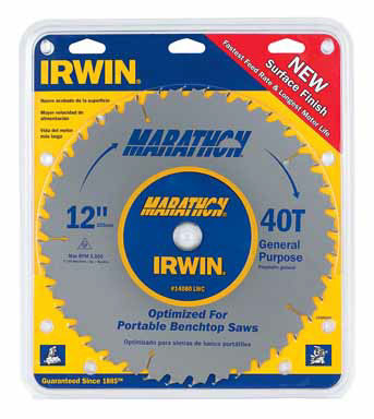 SAW BLADE 12" 40T THIN K